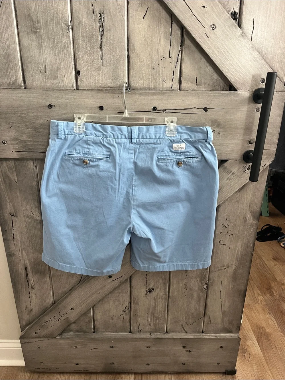 Vineyard Vines Light Blue Flat Front Chino Shorts